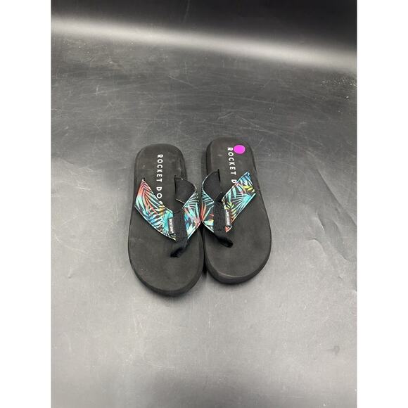 Rocket Dog Crush Platform Wedge Sandal, Women's Size 8, Black used once - Picture 1 of 5